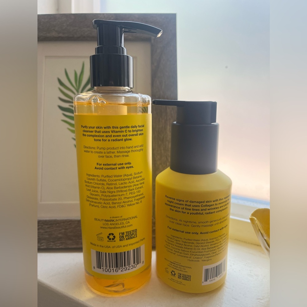 Here Beautiful! Daily Facial Cleanser and Night Cream Set - new never opened! - Picture 2 of 6
